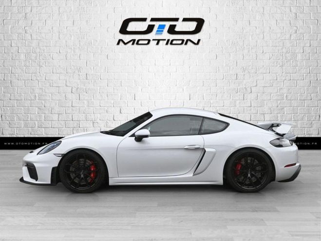 Porsche 718 Cayman 4.0i GT4 420 ch PDK Blanc Carrara de 2021