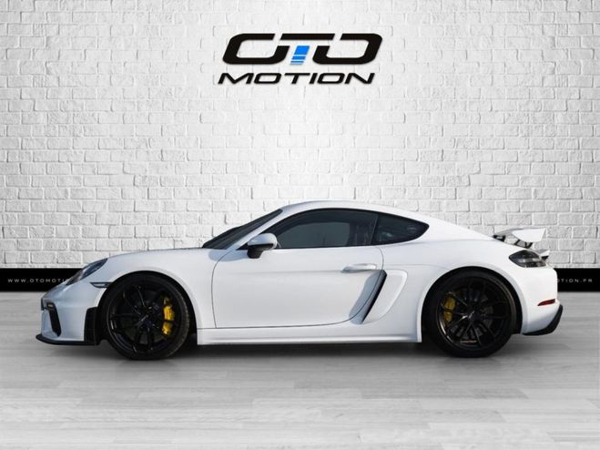 Porsche 718 Cayman 4.0i GT4 420 ch PDK Blanc Carrara de 2021