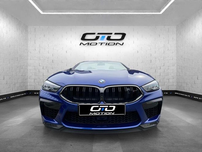 BMW M8 Cabriolet 625 ch BVA8 F91 Competition Bleu Marina Bay de 2020