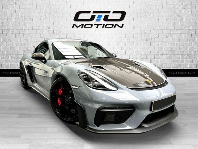 Porsche 718 Cayman GT4 RS WEISSACH 4.0i - 500 - BV P Gris de 2022