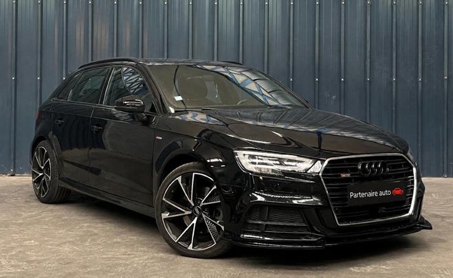 Audi A3 SPORTBACK 2.0 TDI 150 S-LINE S-TRONIC BV Noir de 2019