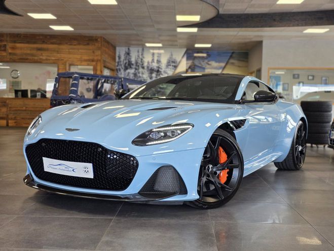 Aston martin DBS 5.2 V12 725 SUPERLEGGERA Q Bleu Gulf de 2020