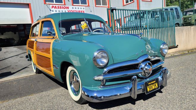Ford Woody Custom Station Wagon V8 Vert de 1949