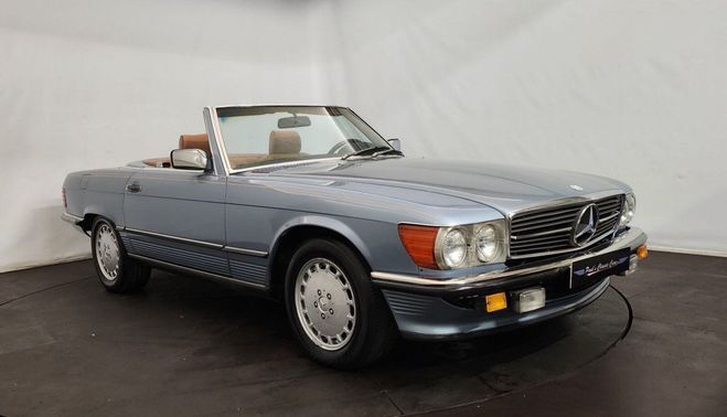 Mercedes 560 SL Bleu de 1986