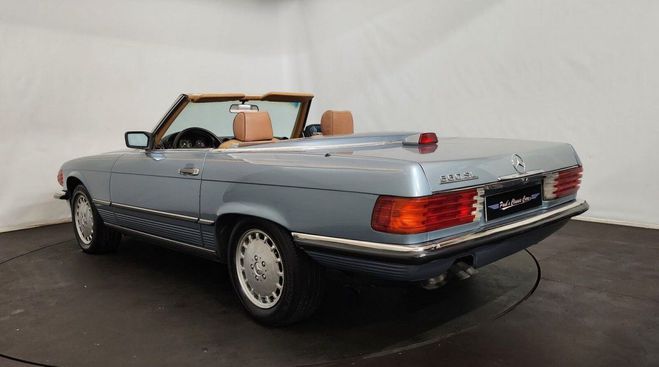 Mercedes 560 SL Bleu de 1986