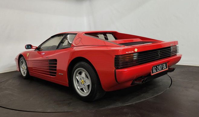 Ferrari Testarossa  Rouge de 1989