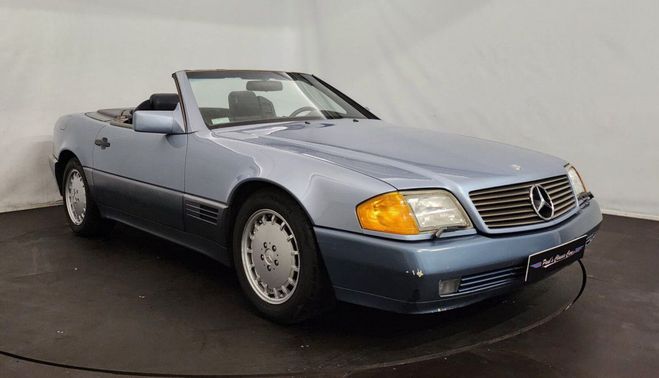 Mercedes 500 SL Bleu de 1991