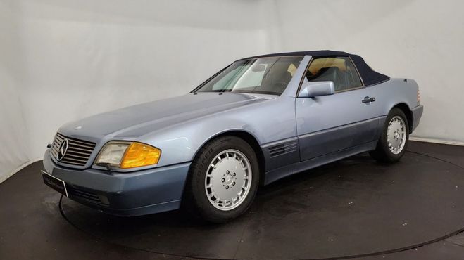 Mercedes 500 SL Bleu de 1991