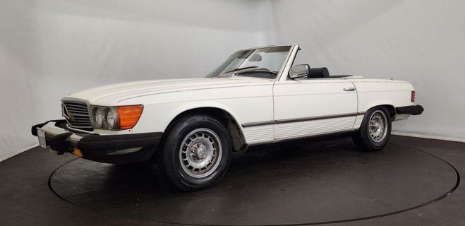 Mercedes 380 SL Blanc de 1981