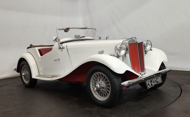 MG TD  Blanc de 1951
