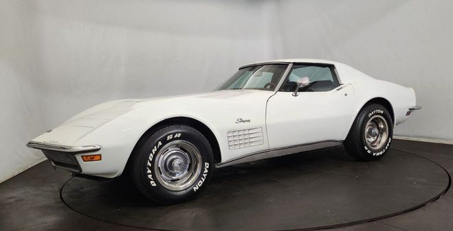 Chevrolet Corvette C3 Blanc de 1971