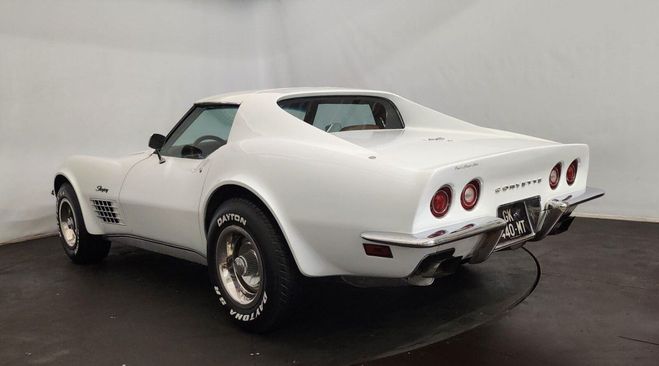 Chevrolet Corvette C3 Blanc de 1971