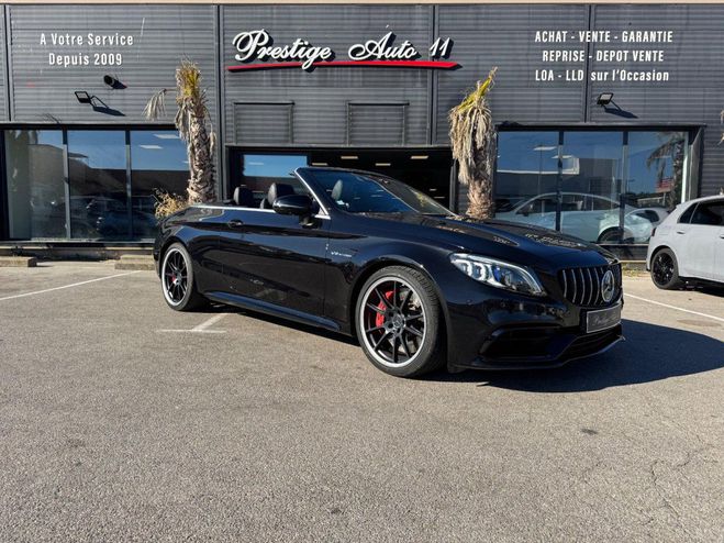 Mercedes Classe C 63 AMG S Cabriolet Performance Offre de  Noir de 2019