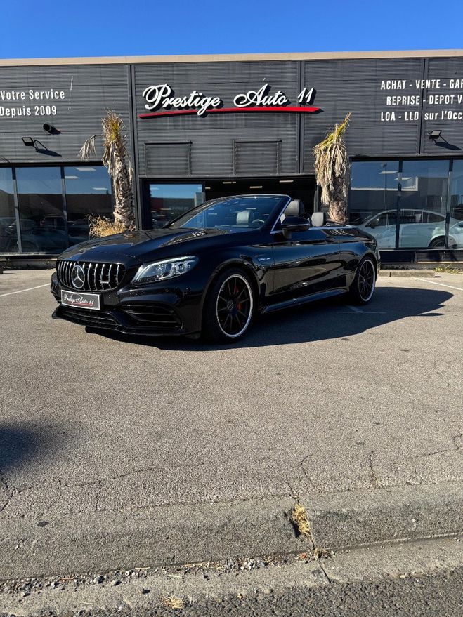 Mercedes Classe C 63 AMG S Cabriolet Performance Offre de  Noir de 2019