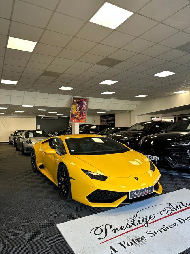 Lamborghini Huracan LP 610.4 ENTRETIEN LP610-4 LIFT CAM�RA J Jaune de 2015
