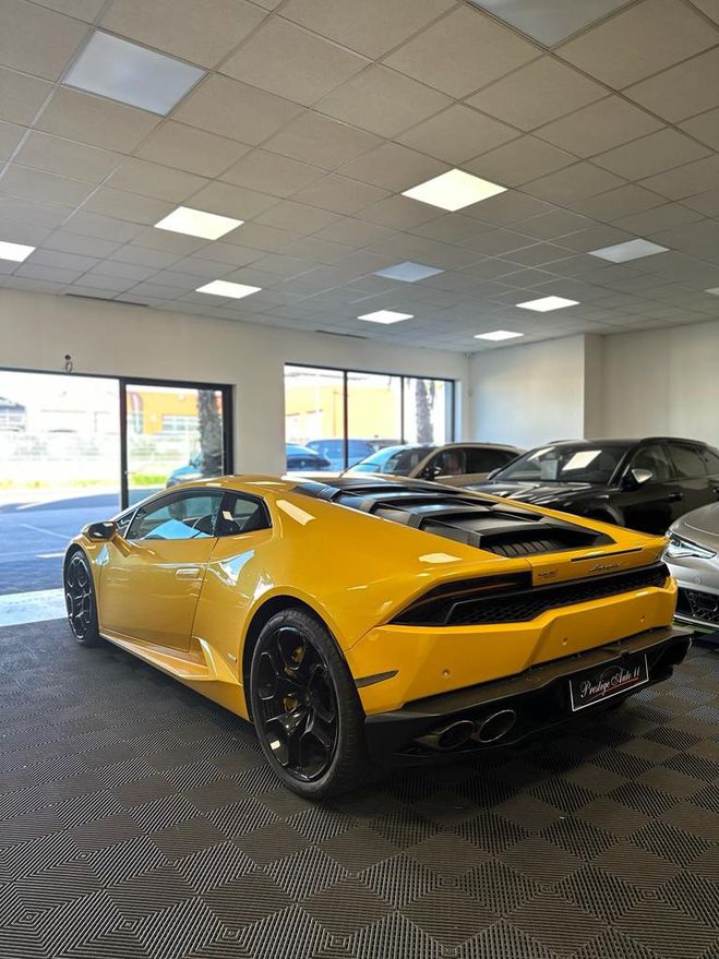 Lamborghini Huracan LP 610.4 ENTRETIEN LP610-4 LIFT CAM�RA J Jaune de 2015