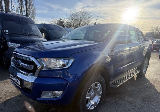 Ford Ranger 3.2 TDCI 200CH DOUBLE CABINE LIMITED BVA Bleu de 2016
