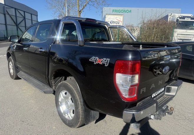 Ford Ranger 3.2 TDCI 200CH DOUBLE CABINE LIMITED BLA Noir de 2017