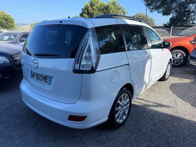 Mazda 5 2.0 MZR-CD110 ELEGANCE 7PL BLANC de 2010