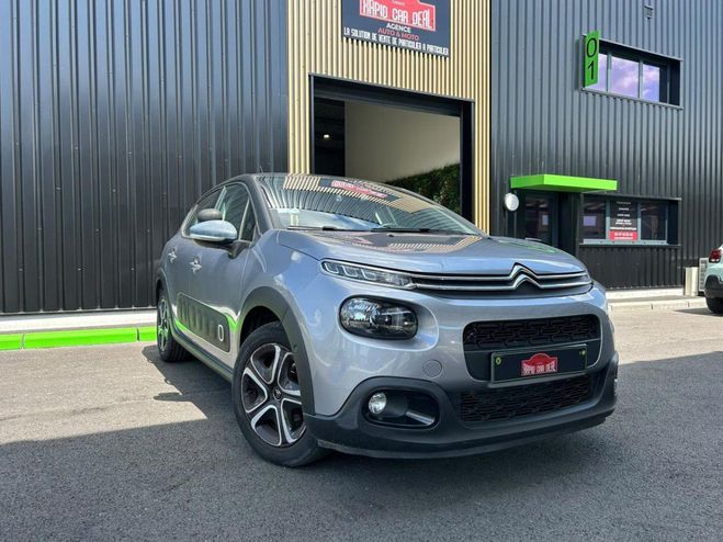 Citroen C3 1.2 - 110 S&S - BV EAT6 Shine Business P GRIS FONCE de 2019