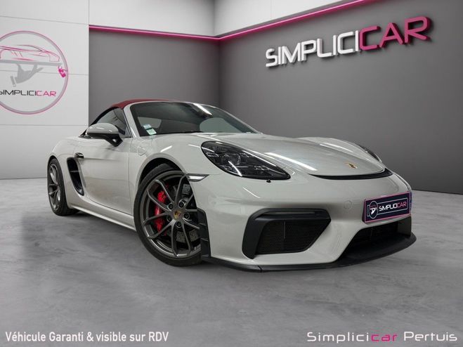 Porsche 718 SPYDER 4.0i 420 ch Gris de 2020