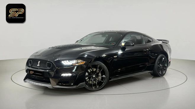 Ford Mustang GT V8 5.0 Shelby * 466 ch * BVA * Cam�ra Noir de 2019