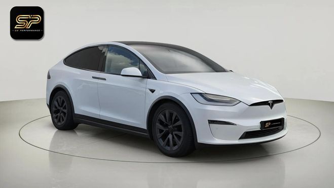 Tesla Model X Plaid * 1020 ch * 6 Places * 100 kWh * A Blanc de 2023
