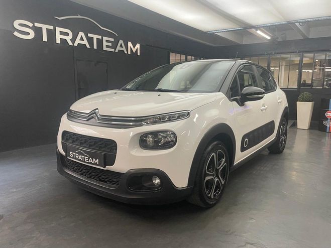 Citroen C3 1.2 PURETECH 110CV SHINE BVA Blanc de 2019