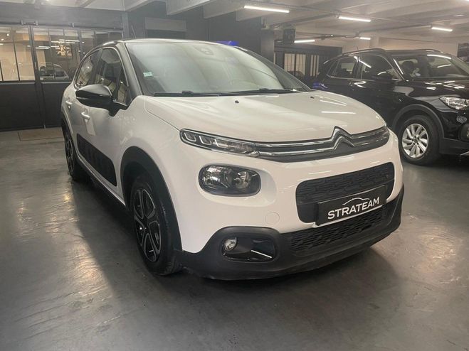 Citroen C3 1.2 PURETECH 110CV SHINE BVA Blanc de 2019