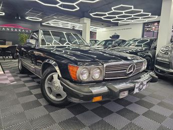  Voir d&eacute;tails -Mercedes 560 SL CABRIOLET V8 5.5 L 230 CV R107 BOITE  &agrave; Antibes (06)