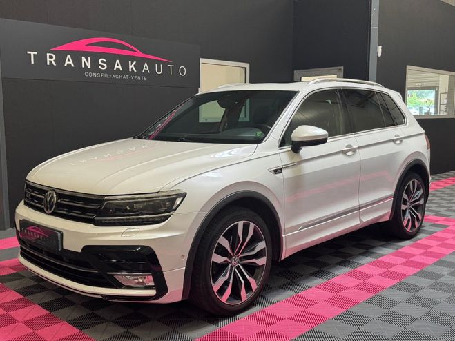 Volkswagen Tiguan 2.0 TDI 150 DSG7 R LINE TOIT OUVRANT/CAM Blanc de 2016