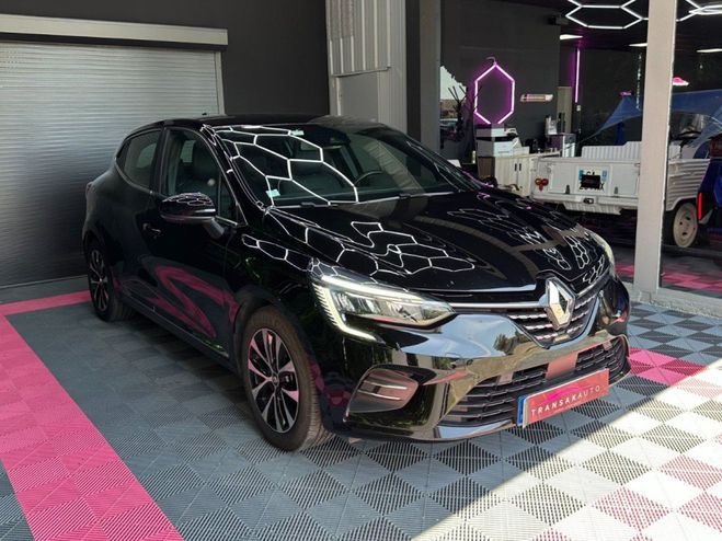 Renault Clio V TCe 100 ch GPL Intens ~ GPS ~ Apple /  Noir de 2020