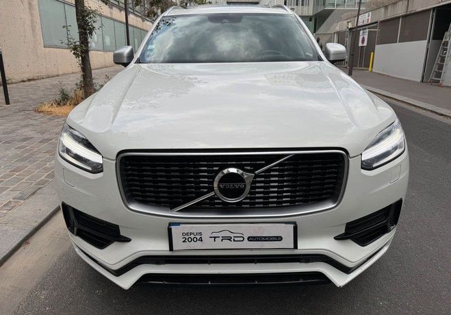 Volvo XC90 ii 2.0 t8 twin engine awd r-design 7plac Blanc de 2017