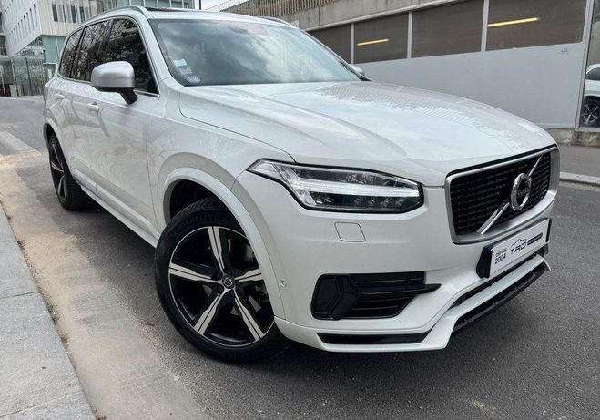 Volvo XC90 ii 2.0 t8 twin engine awd r-design 7plac Blanc de 2017