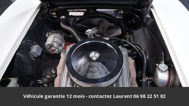 Chevrolet Corvette C2 1966 coupe 427 ci v8 390 hp code l36  Blanc de 1966