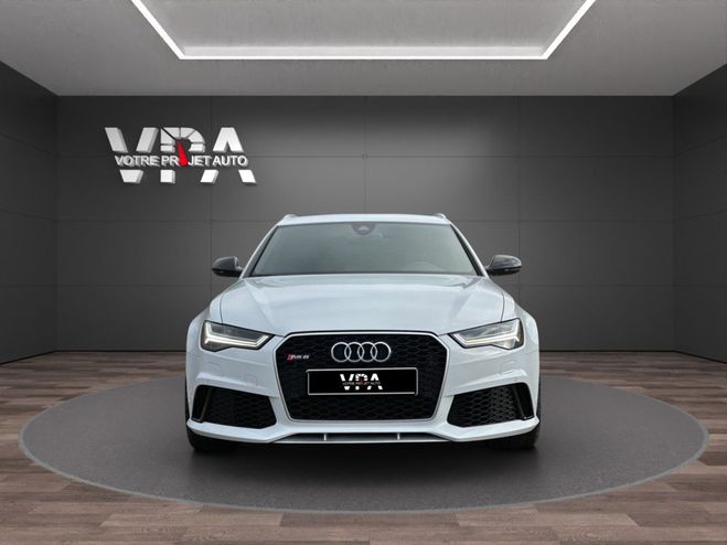 Audi RS6 4.0 TFSI V8 560 ch | Quattro | Dynamik-P Blanc de 2017