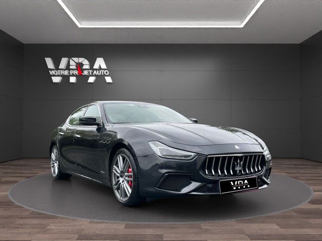 Maserati Ghibli SQ4 3.0 V6 430CH GRANSPORT TOIT PANO - D Noir de 2017