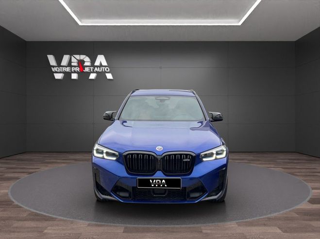 BMW X3 M COMP�TITION 3.0i 510CH ATTELAGE SI�GES Bleu de 2022