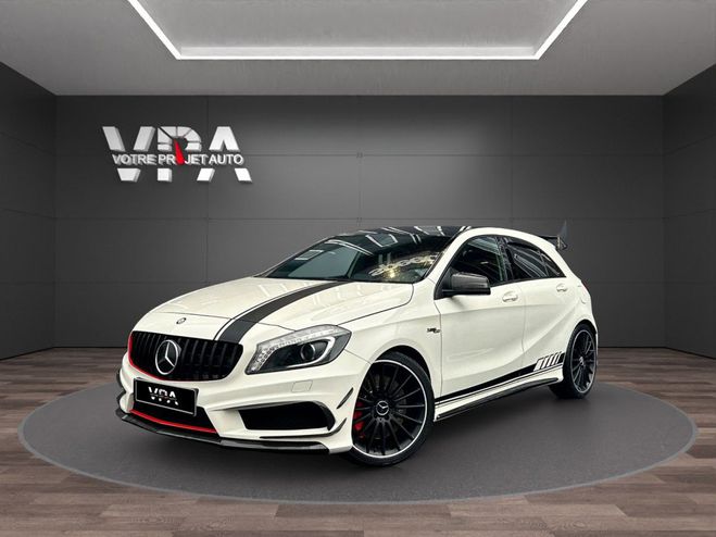 Mercedes Classe A 45 4MATIC � 360ch � Pack A�ro � Si�ges b Blanc de 2014