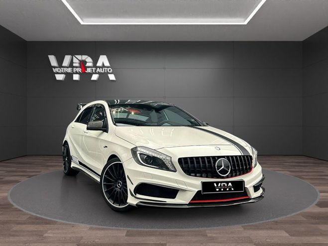 Mercedes Classe A 45 4MATIC � 360ch � Pack A�ro � Si�ges b Blanc de 2014