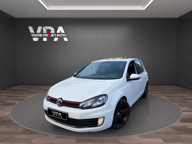 Volkswagen Golf VI 2.0 TSI 210ch GTI - Toit ouvrant - DS Blanc de 2010