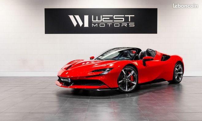 Ferrari SF90 SPIDER 1�MAIN FRAN�AISE ? Carbone Lift C Rouge de 2022