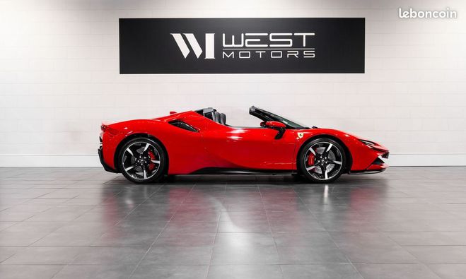 Ferrari SF90 SPIDER 1�MAIN FRAN�AISE ? Carbone Lift C Rouge de 2022