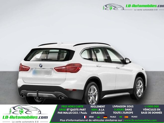 BMW X1 sDrive 20d 190 ch BVA Blanc de 2018