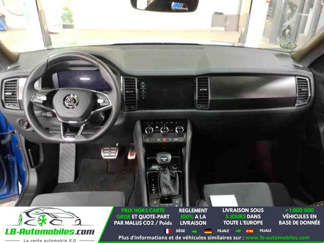 Skoda Kodiaq 2.0 TDI 200  BVA 4x4 5pl Bleu M�tallique de 2023