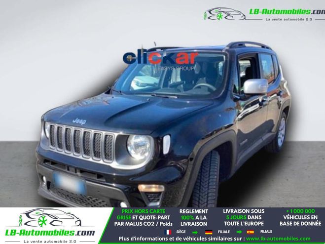 Jeep Renegade 1.6  Multijet 130 ch BVM Noir M�tallique de 2021