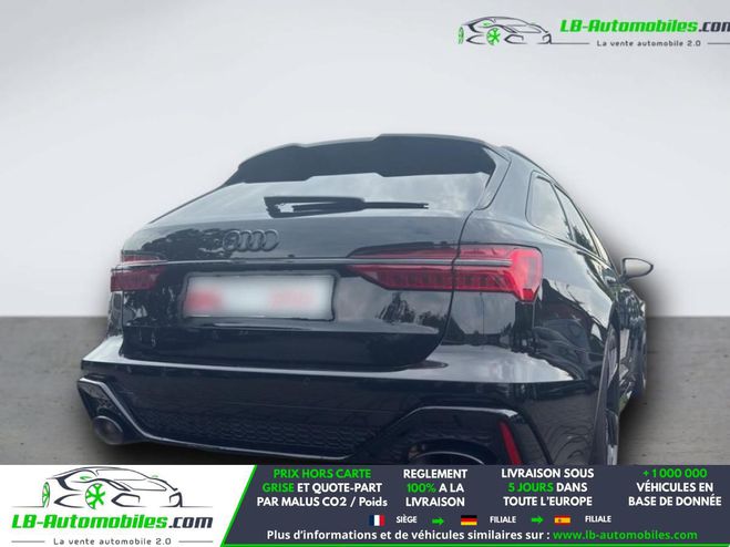 Audi RS6 V8 4.0 TFSI 600 BVA Quattro Noir M�tallique de 2023