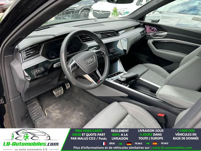 Audi Q8 e-Tron  55 408 ch 114 kWh Quattro Noir M�tallique de 2023
