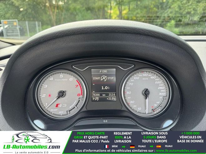 Audi S3 TFSI 300 ch BVA Quattro Gris M�tallique de 2016