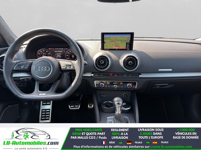 Audi S3 TFSI 300 ch BVA Quattro Noir M�tallique de 2020